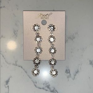 Badley Mischka Long Earrings